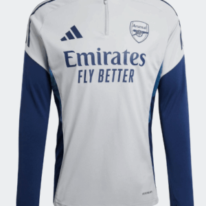 Arsenal adidas 25/26 Grey 1/4 Zip Training Top