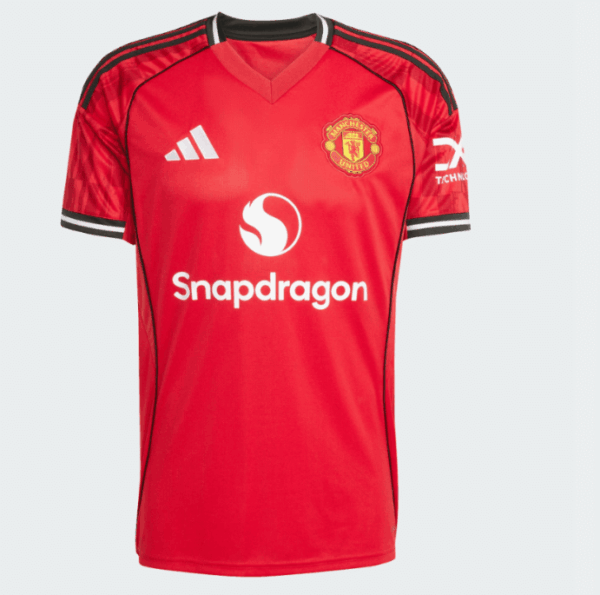 Adidas Kids Manchester United Home Jersey 25/26
