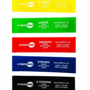 Fitness Mad Mini-Power Loop Set Resistance Bands