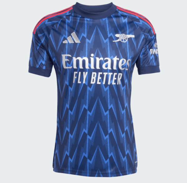 Arsenal 2025/26 Away Jersey Adidas kids