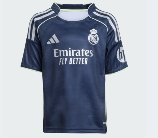 Real Madrid 25/26 Away Youth Kit Adidas - Image 2