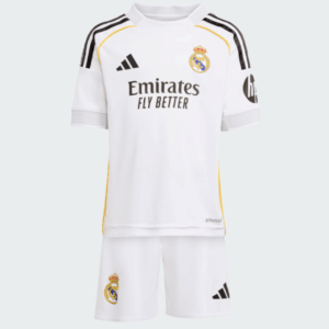 Real Madrid 25/26 Home Youth Kit Kids Adidas
