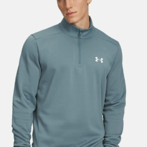 Under Armour ARMOUR FLEECE 1/4 zip top - jasper blue