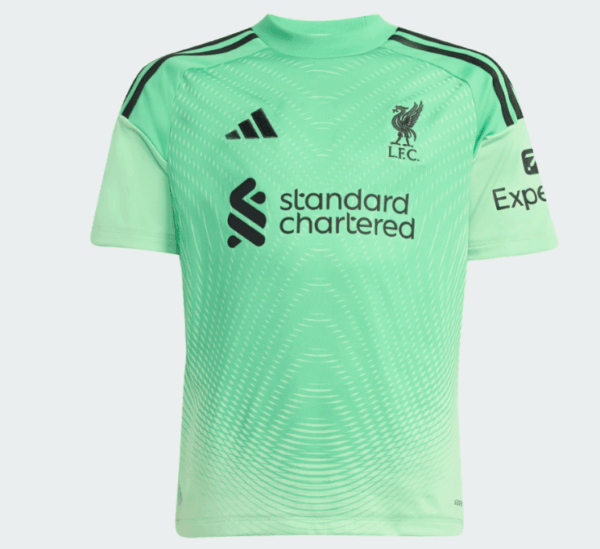 Liverpool FC 25/26 Goalkeeper Jersey Kids