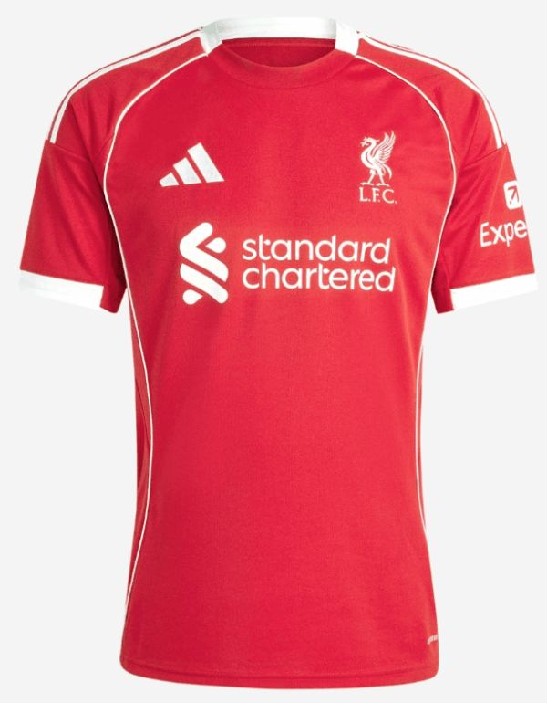 Liverpool FC 2025/26 Adidas Kids Home Jersey