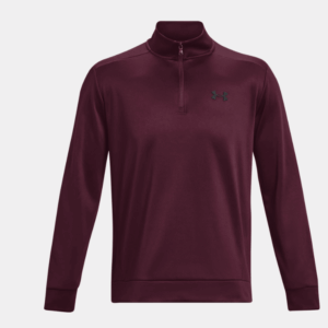 Under Armour Mens Armour Fleece Quarter Zip Top