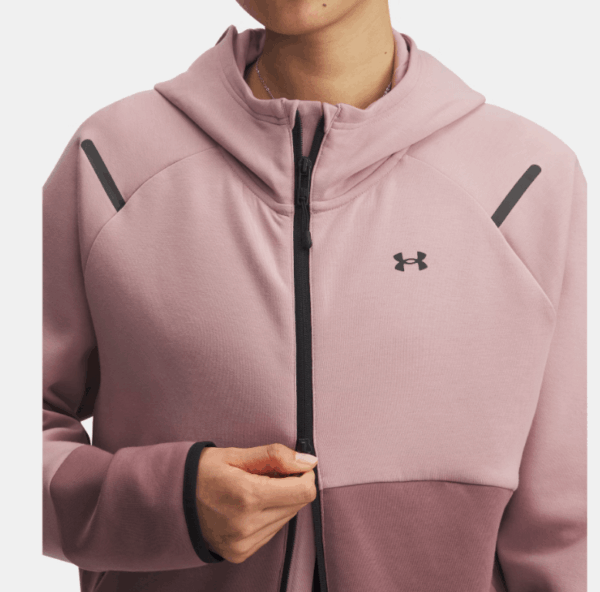 UA Unstoppable Fleece Women's Full-Zip - Image 2