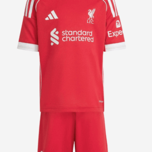 Liverpool FC adidas Kids 25/26 Home Mini Kit