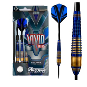 Harrows Vivid Brass - Steel Tip Darts
