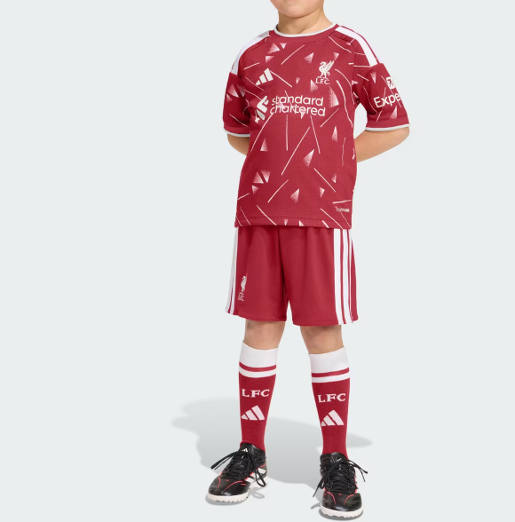 Liverpool FC adiads 2026/27 Home Kids Set